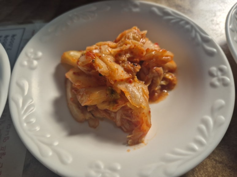 Accompagnement de nouilles d'oursin de mer - Kimchi