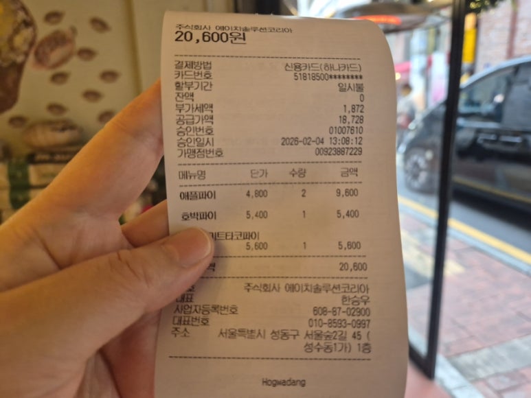 購入したパイ
