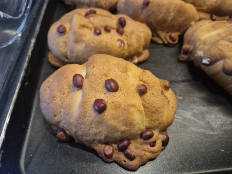 Pan de la cafetería Muroi