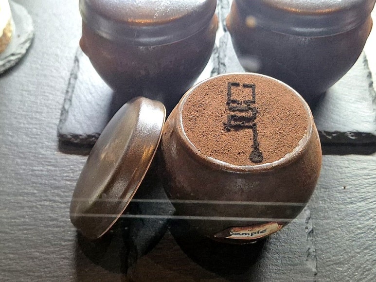 Menú de bebidas de la cafetería Muroi