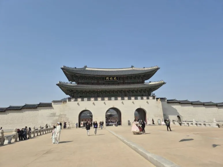 Séoul au printemps… une sortie au Palais Gyeongbok ♡