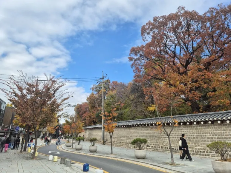 Seosulla-gil (Seoul) et le Sanctuaire de Jongmyo : une escapade automnale parfaite