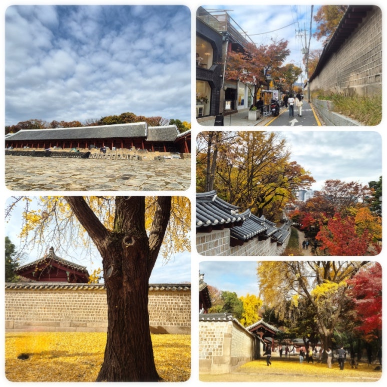 Vue d'ensemble du Sanctuaire de Jongmyo