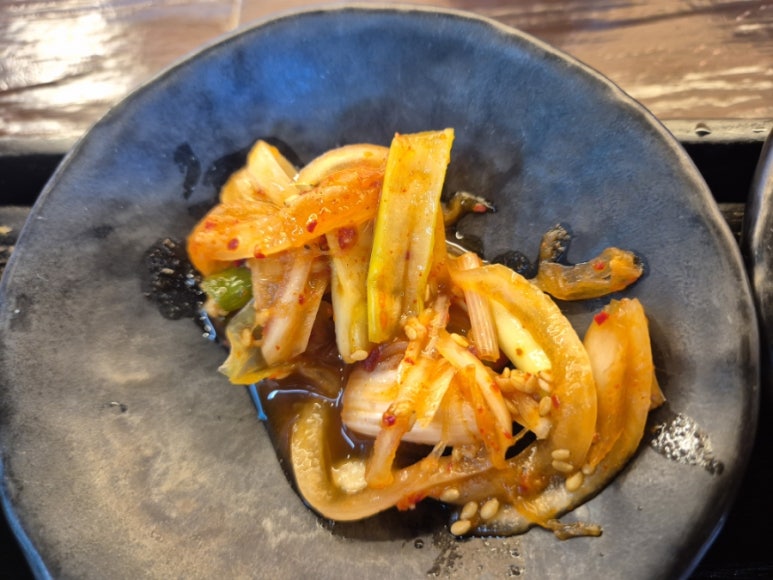 Anmok Strand Frühlingszwiebel-Kimchi