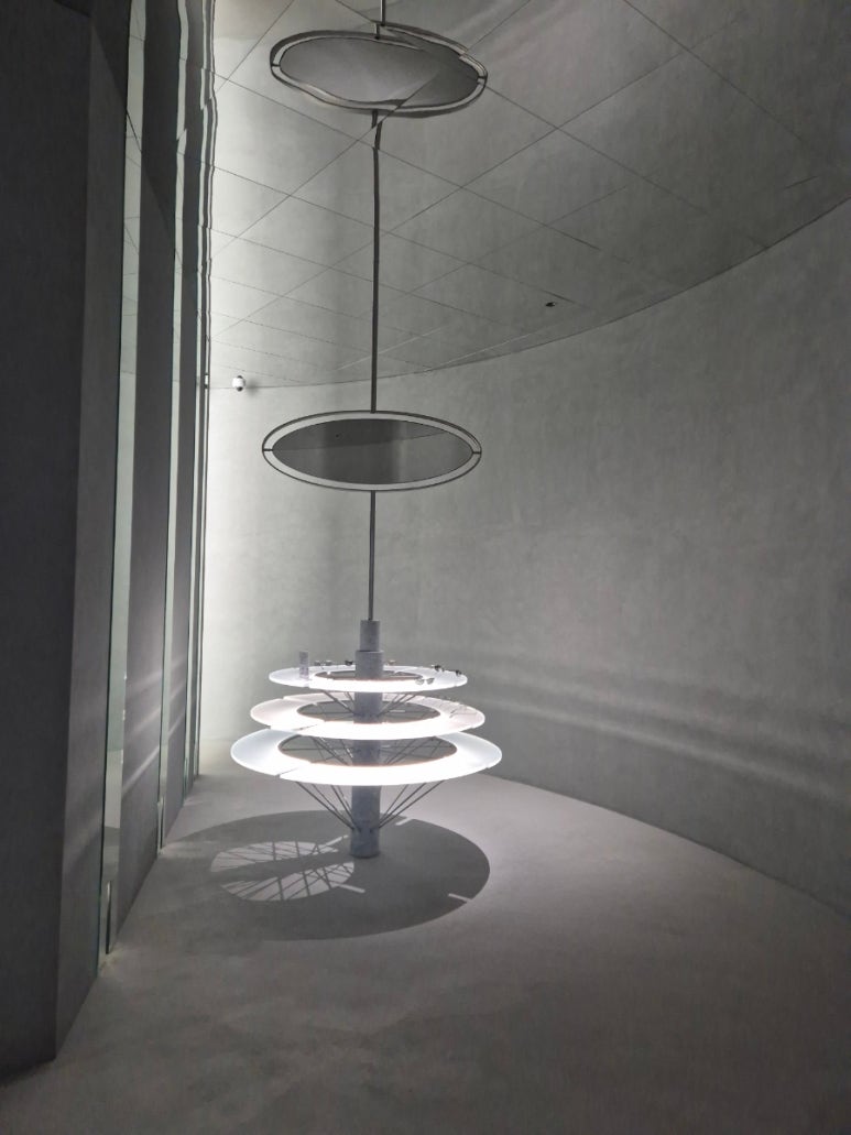 Intérieur du 2ème étage - Plafond et murs en miroir