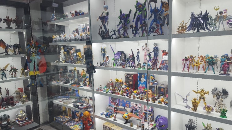 Teil der Miniatur-Kollektion