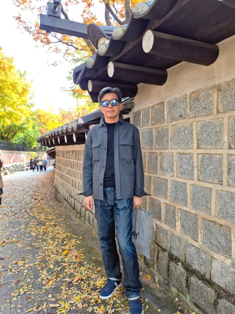 後ろ姿の記念写真