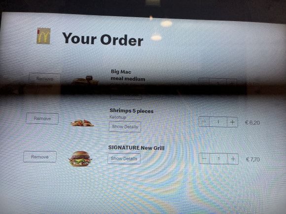 Big Mac à McDonald's