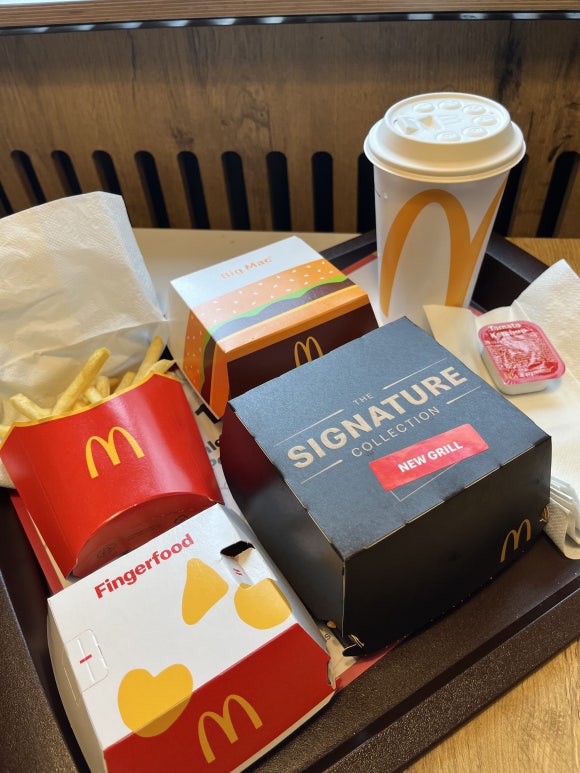 Mini-nuggets de crevettes à McDonald's