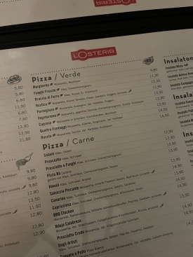 L'Osteria Salzburg Pizza