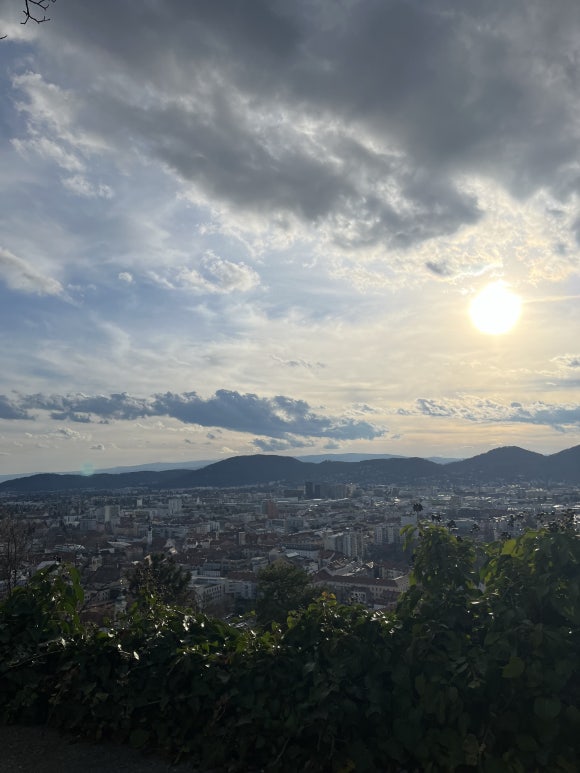 Schlossberg Restaurant view