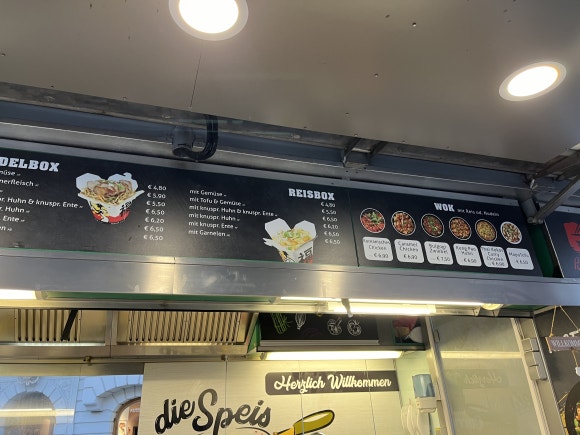 Old Town food stalls