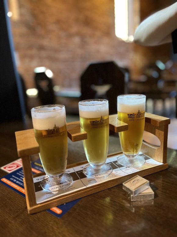 ビール試飲
