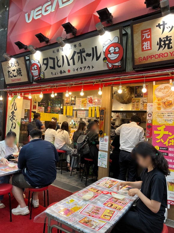 すすきの たこ焼き