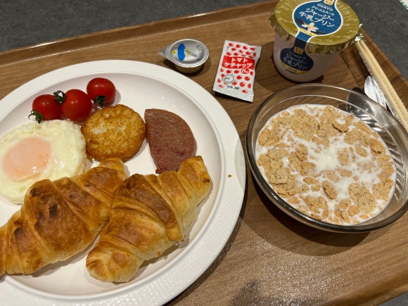 カラクサホテル朝食