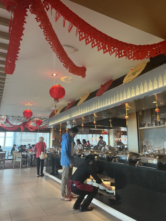 Frühstücksbuffet im Grandis Hotel