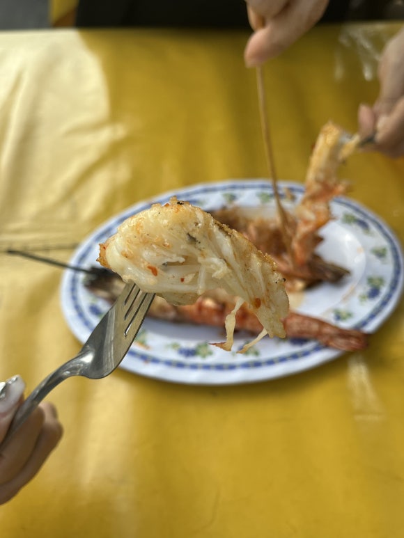 Tôm nướng tại Chợ đêm Philippines