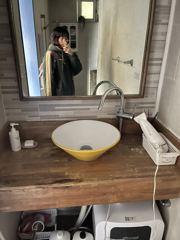 Minsuminsu Guesthouse Dusch- und Toilettenanleitung im 1. Stock
