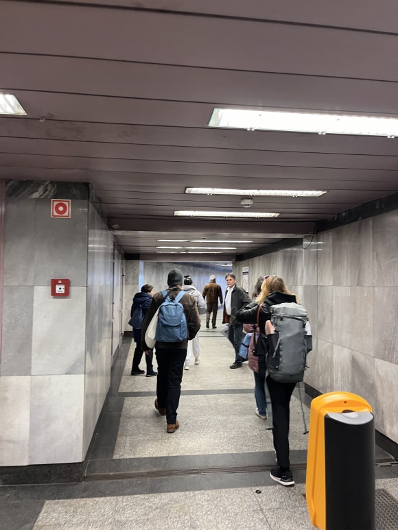 Budapest Metro Station