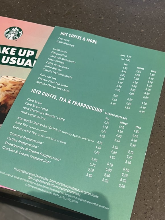 ウィーンのスターバックス