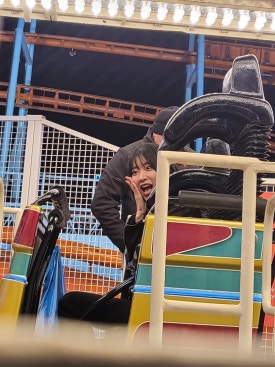 プラーターのジェットコースター