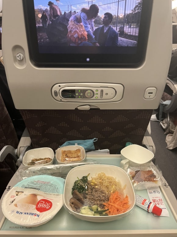 大韓航空の機内食
