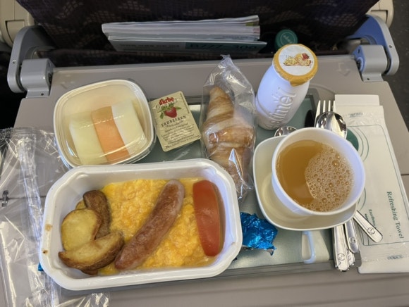 大韓航空の機内食