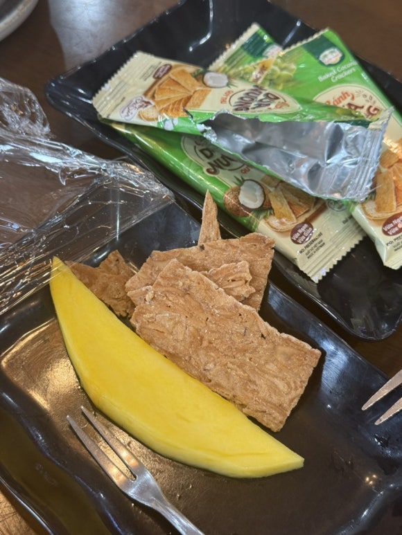 Snacks nach der Massage im White Orchid Spa