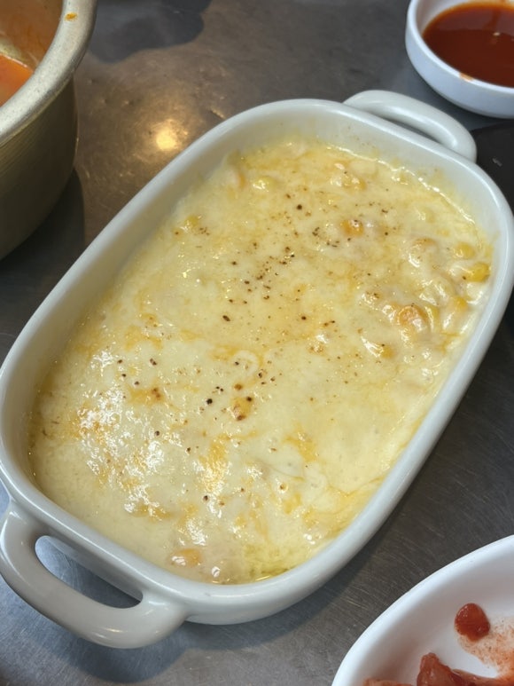 Corn cheese at the night market