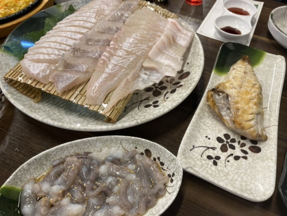 Lebender Tintenfisch von Donghae Fischerei