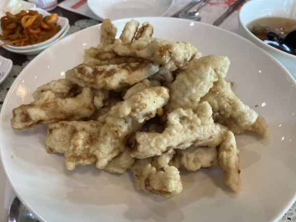 Caldo del Jjambbong de costillas de res del Río Yangtsé