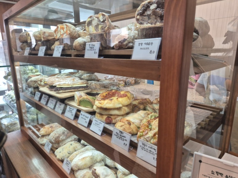 Ugly Bakery interior display case