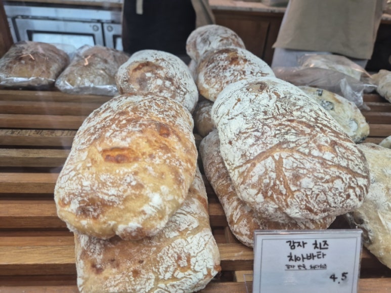 Ugly Bakery display case bread