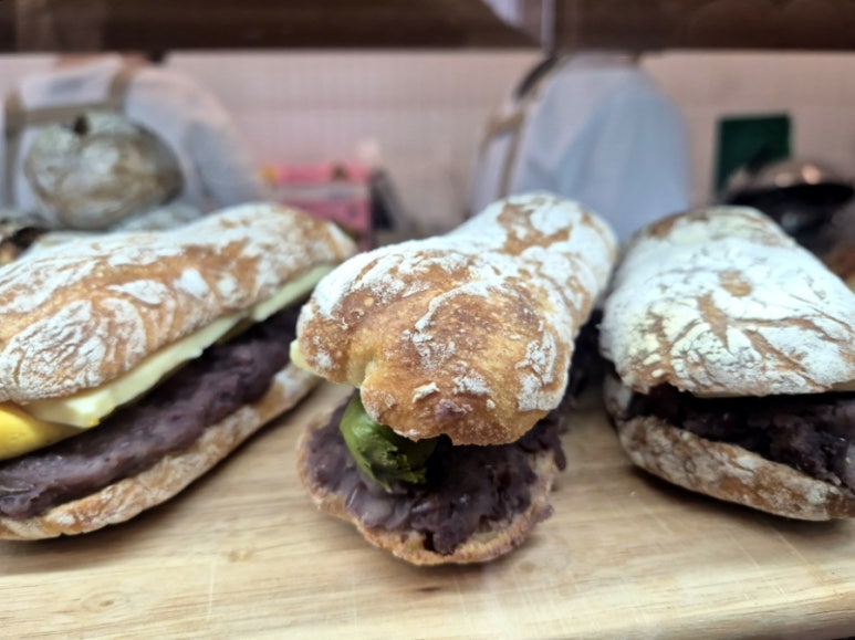 Ugly Bakery display case bread