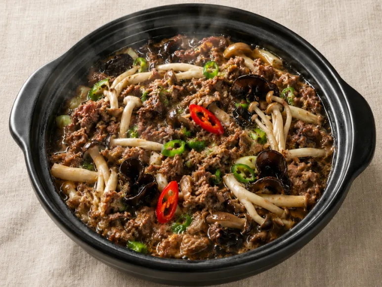 Recette de Bulgogi au Champignon pour toute la famille