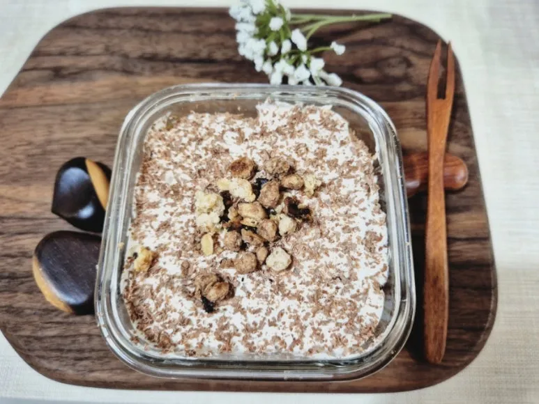 Heutiges Gericht: Kastanien-Tiramisu