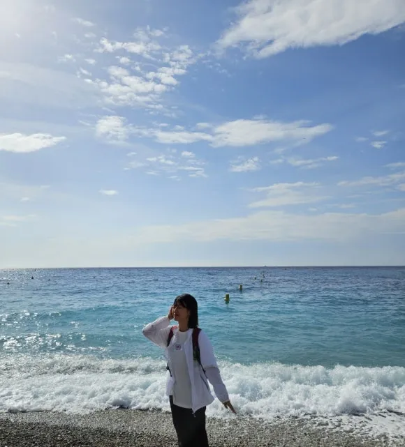 Strandlandschaft von Nizza